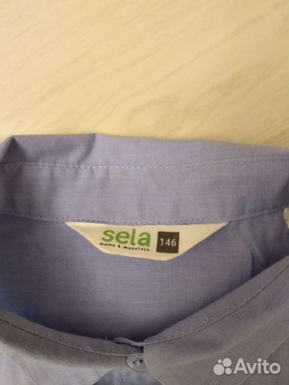 Рубашка новая для мальчика р.146