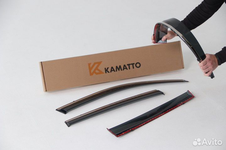 Ветровики Kamatto Subaru XV (GT) 2017-2021