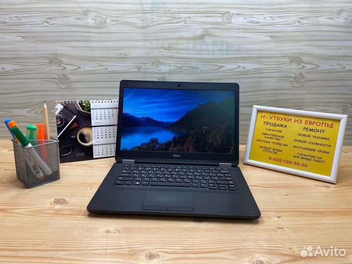 Ноутбук из Европы dell E5470 c гарантией