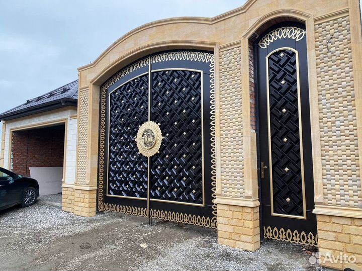 Кованые ворота