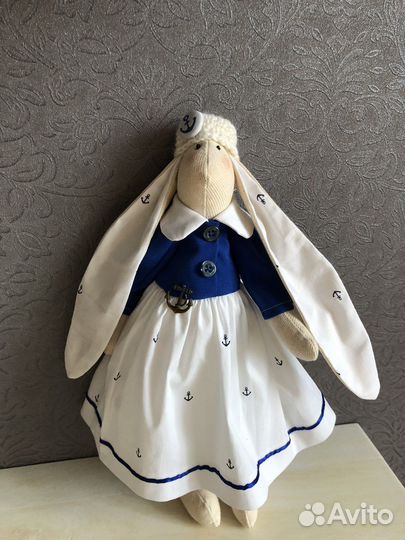 Заяц тильда интерьерная игрушка