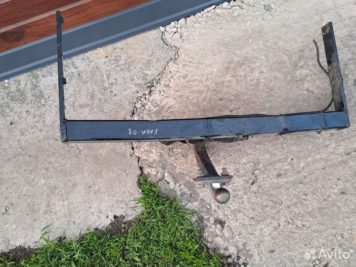 Фаркоп skoda fabia 2. Прицепное устройство