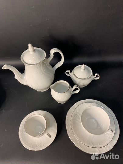 Сервиз чайный и кофейный Bernadotte Чехия 32предм