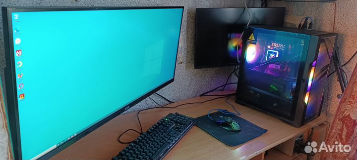 Игровой пк Rx 580 8 gb/12 ядер/16Gb/SSD m2 512gb