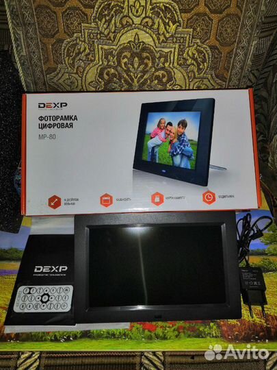 Фоторамка dexp MP-80,нов.,полн.комплект