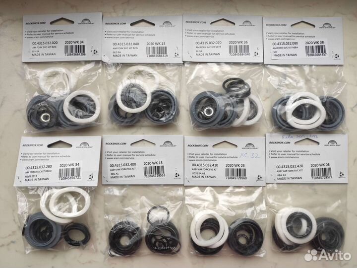 Сервис киты Rock Shox, Dt Swiss + запчасти вилок