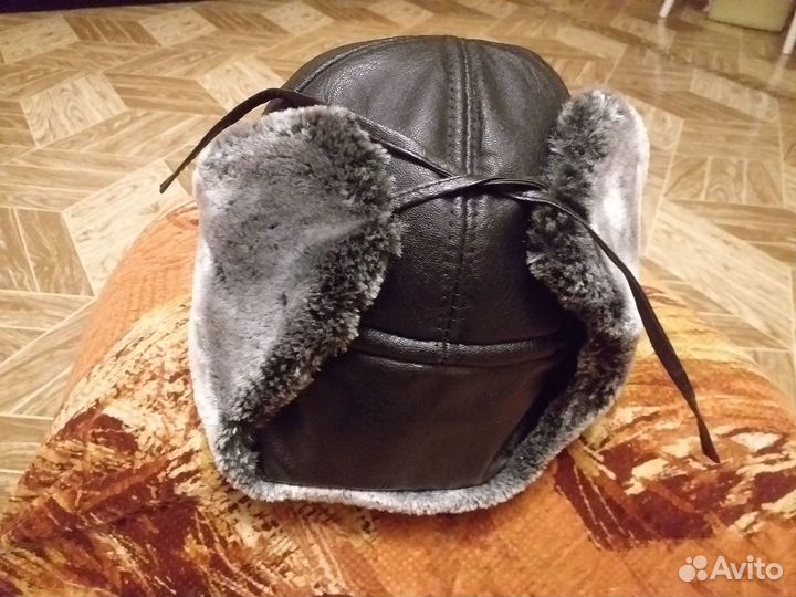 Мужская шапка,шапка ушанка