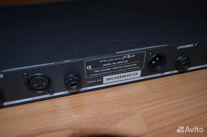 Профессиональный эrвалайзер Wharfedale Pro WPG-315