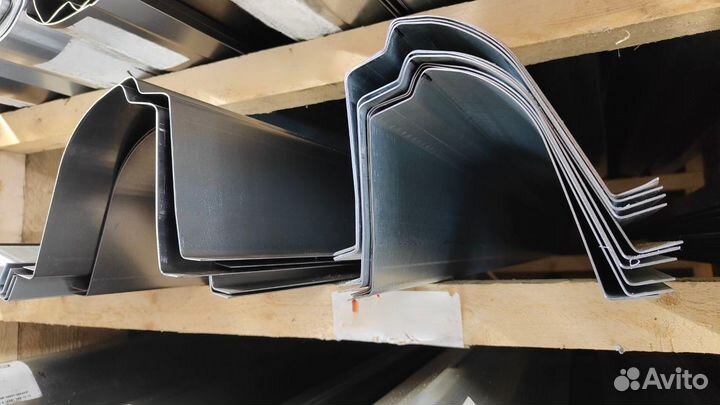 Порог левый (цинк) Fiat Doblo