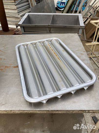 Противень 600х400 перфорированный алюминий