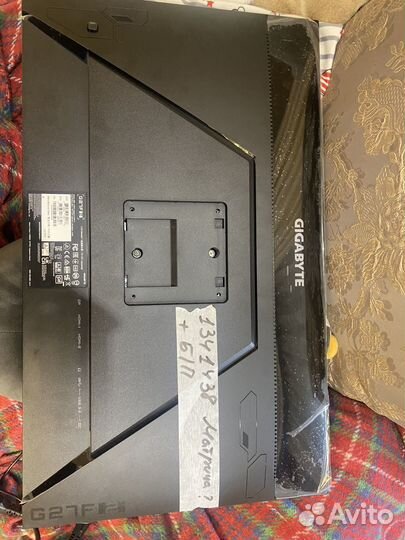 Монитор gigabyte 27