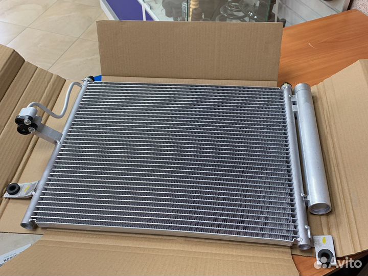 Радиатор кондиционера Акцент