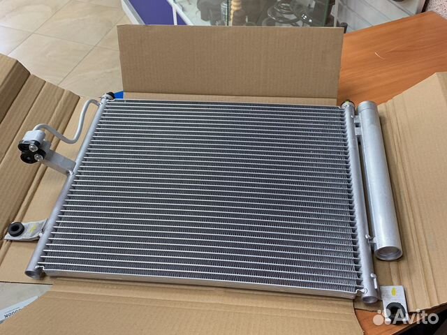 Радиатор кондиционера Акцент