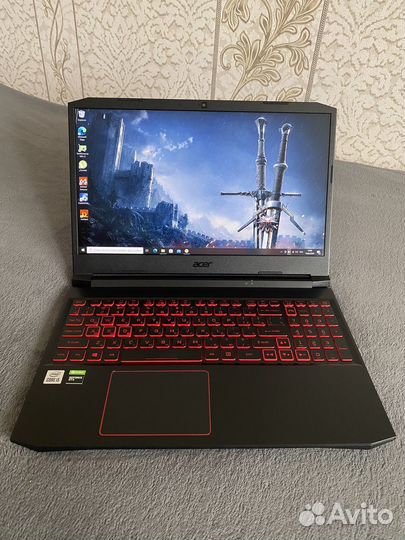 Игровой ноутбук Acer Nitro 5(IPS/i5/GTX1650Ti)