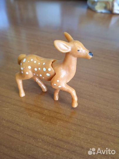 Игрушка киндер kinder олень бемби олежка