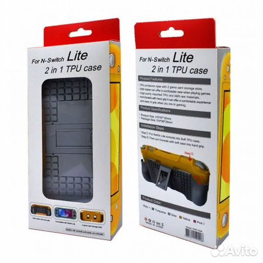 Защитный чехол Желтый mimd SND-434 Switch Lite