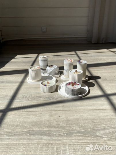 Свечи ручнй работы