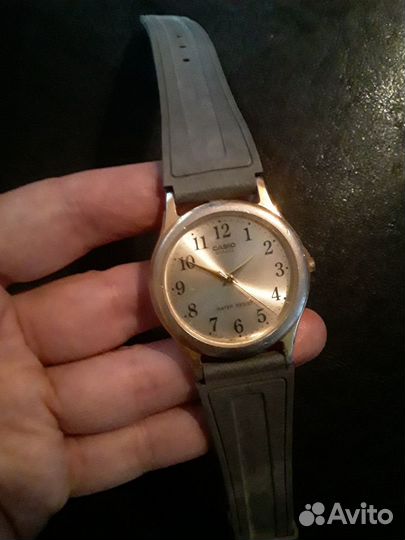 Часы cassio винтаж япония водонепроницаемые