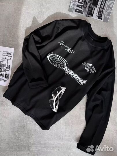 Лонгслив y2k jdm женский