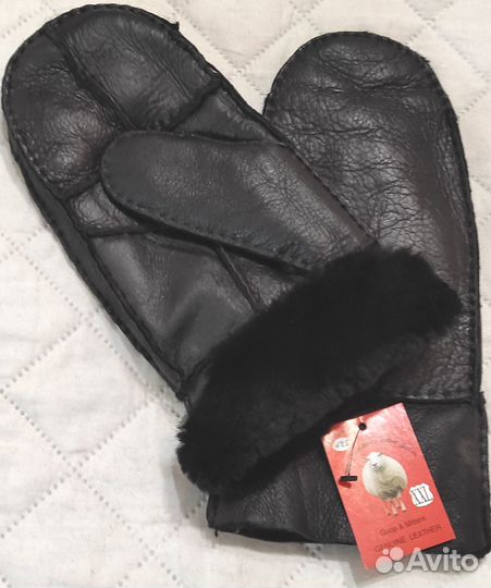 Рукавицы из овчины мужские, женские