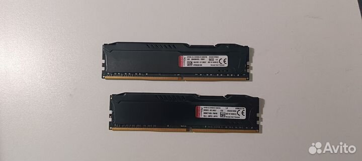 Оперативная память ddr4 16gb Hyperx fury