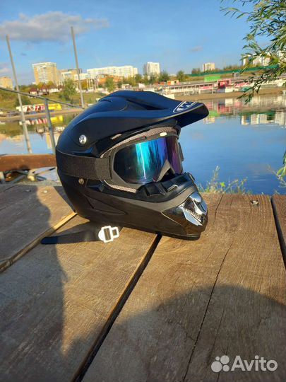 Шлем кроссовый бу