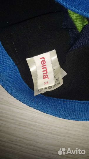 Новые и б/у шапки reima 50,52 и 54