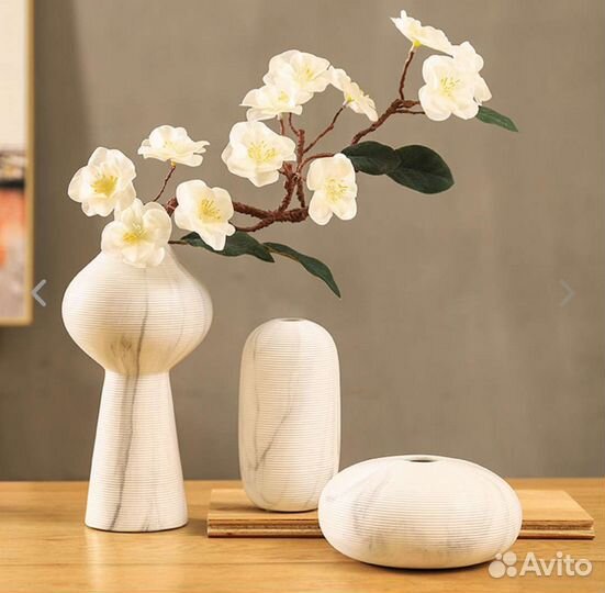 Керамическая ваза