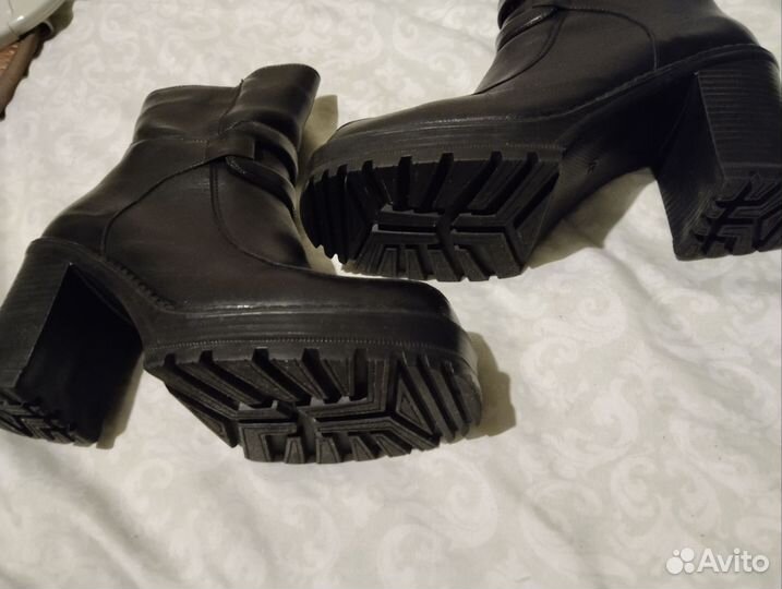 Полусапожки натуральная кожа женские