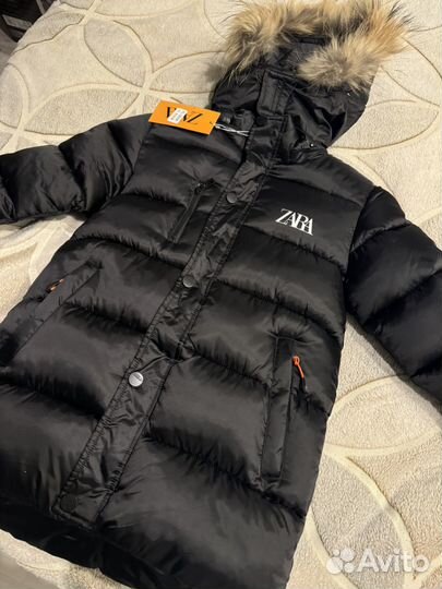 Куртка зимняя zara 122