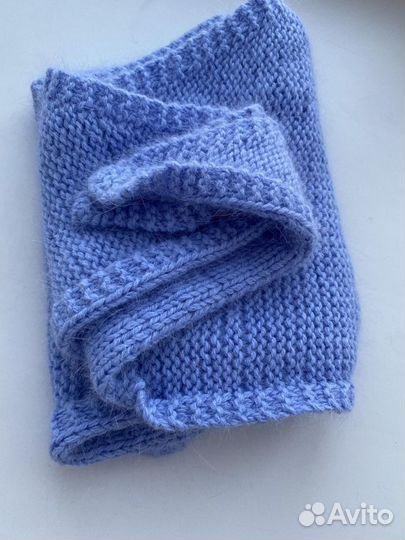 Косынка из пуха норки