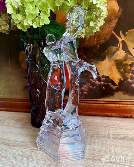 Статуэтка хрустальная, Италия. Винтаж