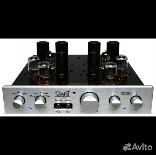 Ламповый предусилитель Cary Audio SLP 98P silver