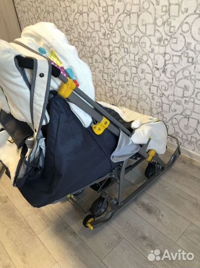 Санки-коляска