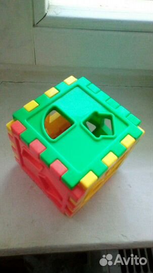 Развивающий куб 3+ (большой)