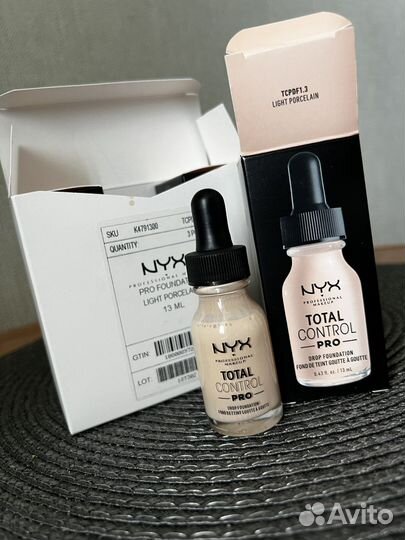 NYX тональная основа новая