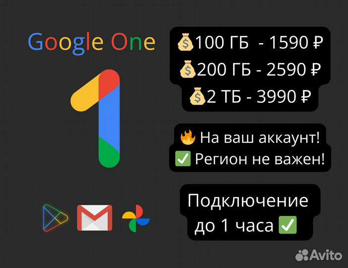 Google One / Google Drive / Google Disk