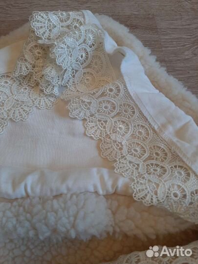 Теплый Конверт на выписку зимний