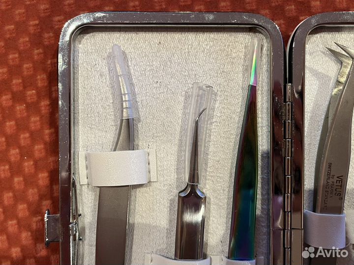 Пинцет для наращивания ресниц