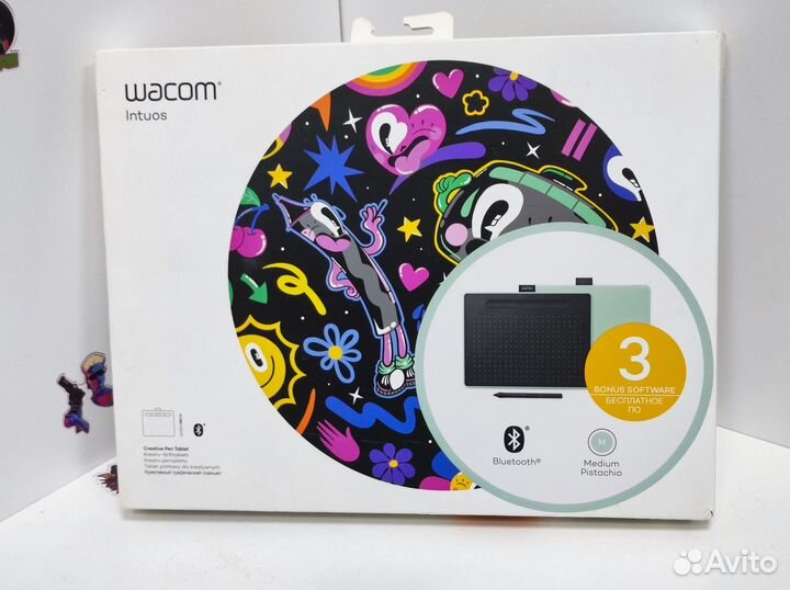 Графический планшет Wacom Intuos M Bluetooth