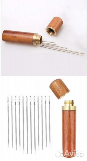 Набор иголок для шитья 12шт