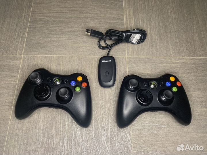 Джойстик xbox 360 и ресивер