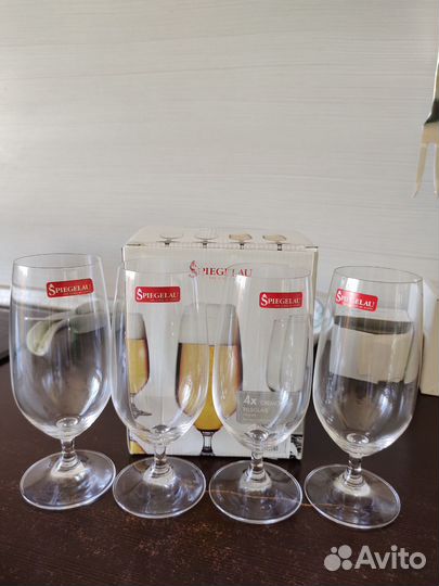 Пивные бокалы spiegelau, новые