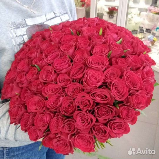 101 роза Кенийская