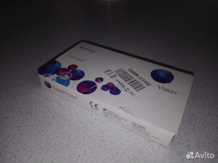 Контактные линзы Biofinity