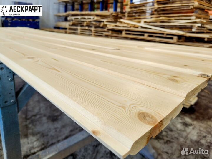 Имитация бруса 20*185*6000 сорт C сосна