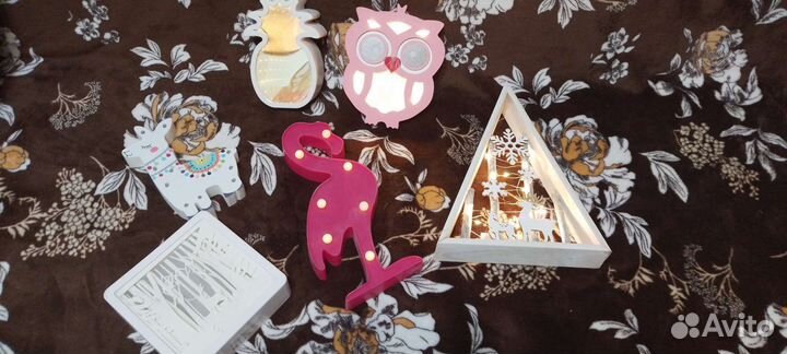 Ночники и светильники