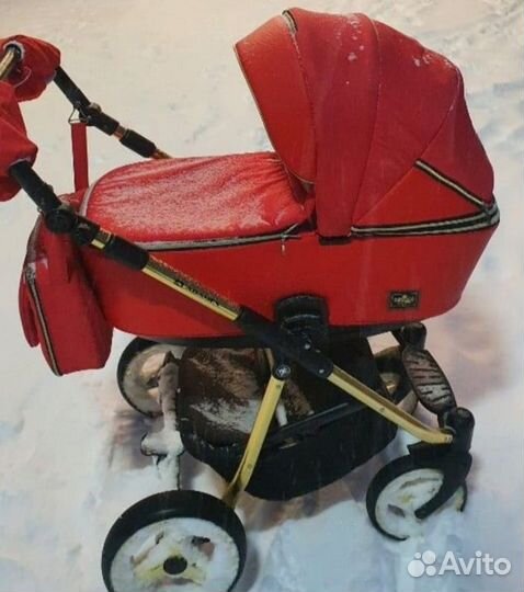 Коляска adamex 3 в 1 бу