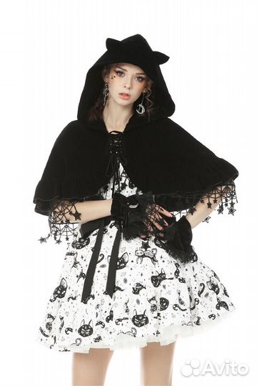 Бархатные митенки Stars