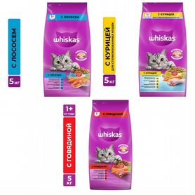 Сухой корм для кошек Whiskas 5кг